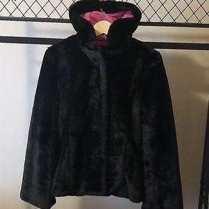 GUESS Faux Fur Jacket